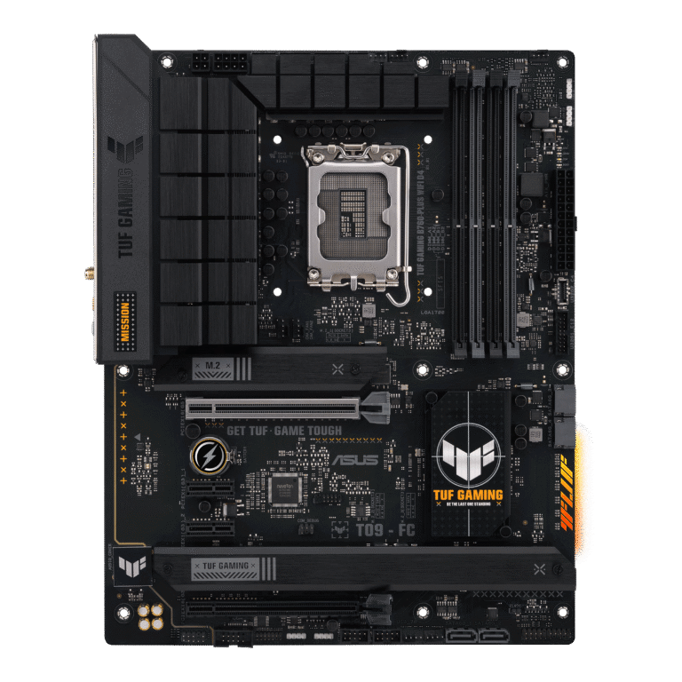 ASUS TUF GAMING B760-PLUS WIFI D4 LGA1700 ATX Motherboard