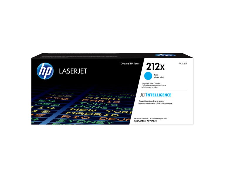 HP 212X Cyan Laserjet Toner Cartridge - High Yield