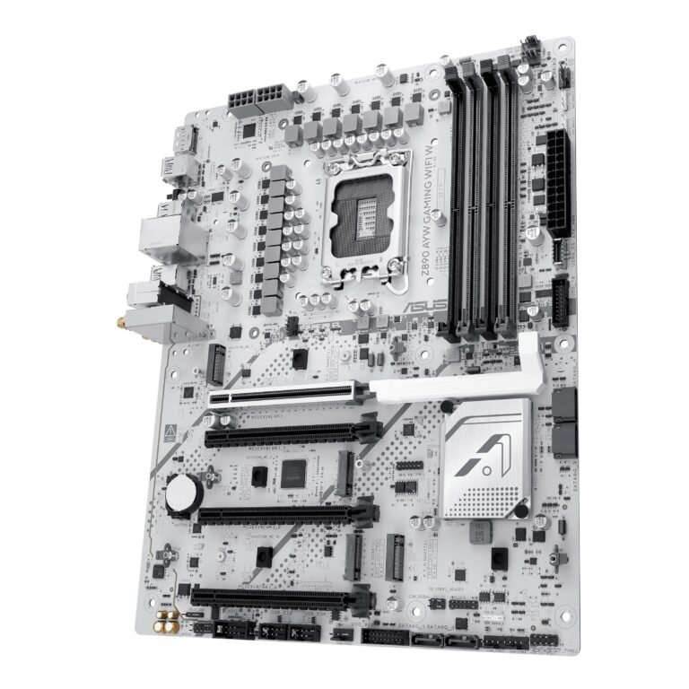 ASUS Z890 AYW GAMING WIFI W (Socket LGA 1851) Intel Z890 ATX DDR5 Wi-Fi 6 Motherboard - White