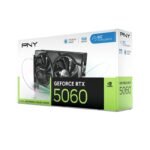PNY GeForce RTX 5060 8GB Overclocked Dual Fan retail box