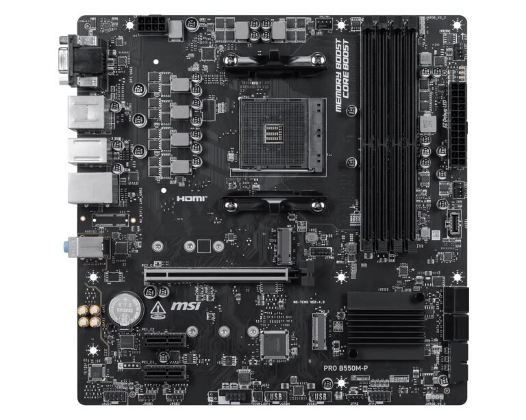 Msi pro b550m p
